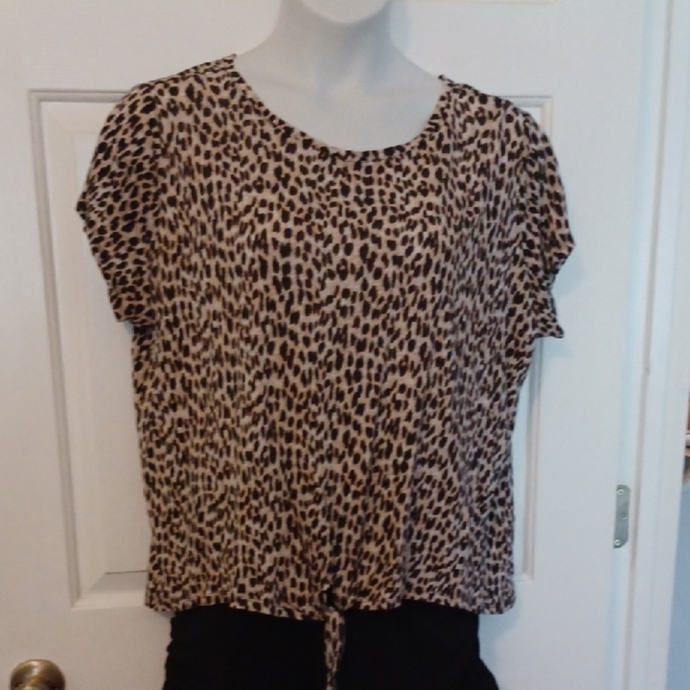 Loft Leopard Print Women's Top
